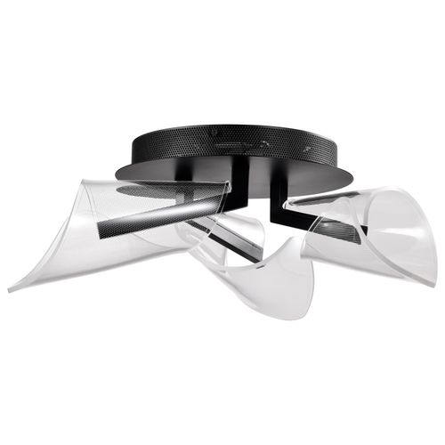 Main product image of Sedona 22 Inch LED Flush Mount Matte Black Silk Screened Acrylic Lens