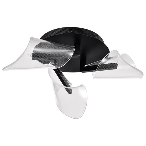 Main product image of Sedona 22 Inch LED Flush Mount Matte Black Silk Screened Acrylic Lens