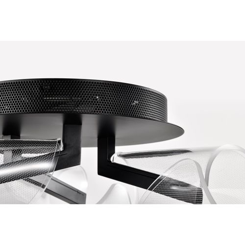 Main product image of Sedona 22 Inch LED Flush Mount Matte Black Silk Screened Acrylic Lens