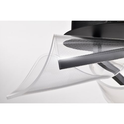 Main product image of Sedona 22 Inch LED Flush Mount Matte Black Silk Screened Acrylic Lens