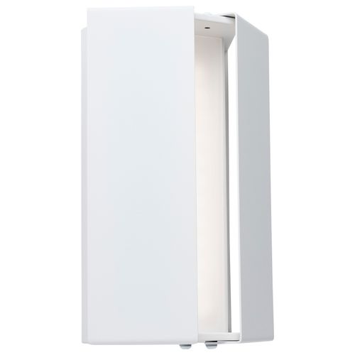 Main product image of Peak, LED Wall Sconce, CCT Selectable, Matte White Finish