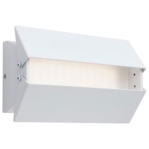Main product image of Peak, LED Wall Sconce, CCT Selectable, Matte White Finish