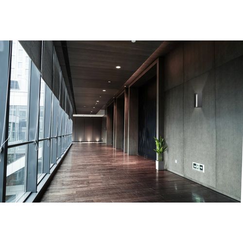 Main product image of Peak, LED Wall Sconce, CCT Selectable, Matte Gray Finish
