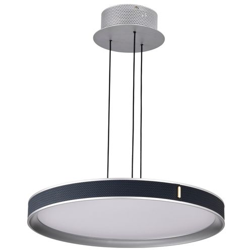 Main product image of Bandon 20 Inch LED Pendant Gray w/ Blue Wrap Acrylic Lens
