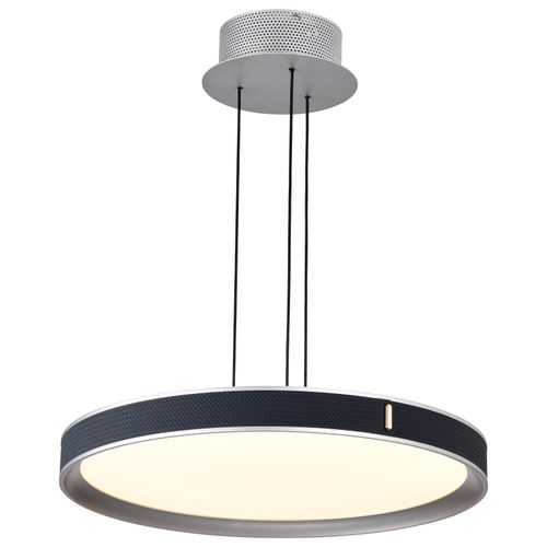 Main product image of Bandon 20 Inch LED Pendant Gray w/ Blue Wrap Acrylic Lens
