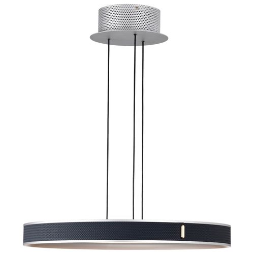 Main product image of Bandon 20 Inch LED Pendant Gray w/ Blue Wrap Acrylic Lens