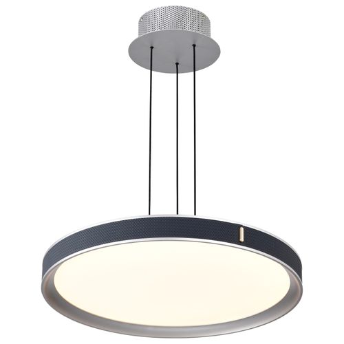 Main product image of Bandon 20 Inch LED Pendant Gray w/ Blue Wrap Acrylic Lens