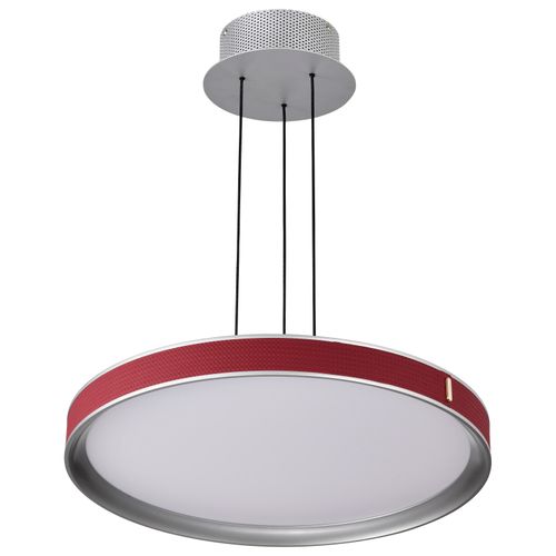 Main product image of Bandon 20 Inch LED Pendant Gray w/ Red Wrap Acrylic Lens