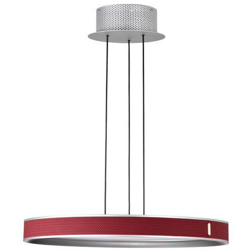 Main product image of Bandon 20 Inch LED Pendant Gray w/ Red Wrap Acrylic Lens