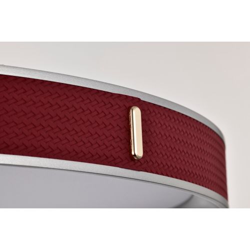Main product image of Bandon 20 Inch LED Pendant Gray w/ Red Wrap Acrylic Lens