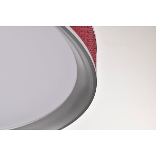 Main product image of Bandon 20 Inch LED Pendant Gray w/ Red Wrap Acrylic Lens
