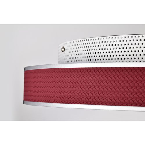 Main product image of Bandon 20 Inch LED Flush Mount Gray w/ Red Wrap Acrylic Lens