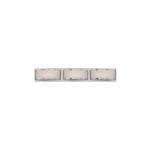 Main product image of Mercer (3) LED Wall Sconce Frosted Glass Polished Nickel Finish