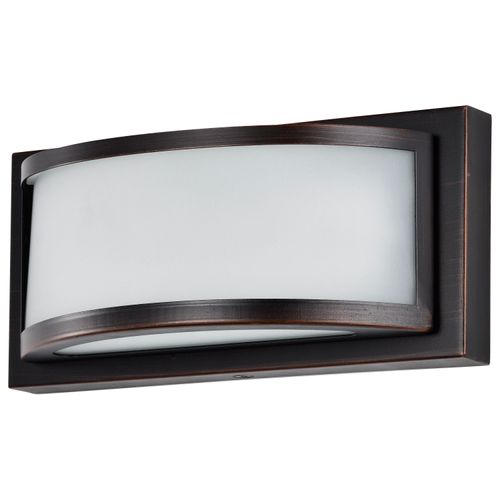 Main product image of Mercer (1) LED Wall Sconce Frosted Glass Georgetown Bronze Finish