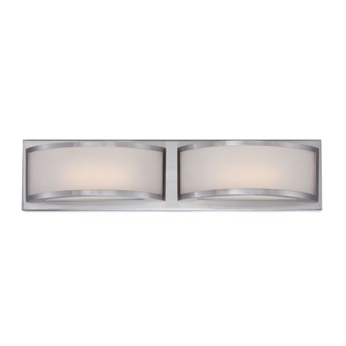 Main product image of Mercer (2) LED Wall Sconce Frosted Glass Brushed Nickel Finish