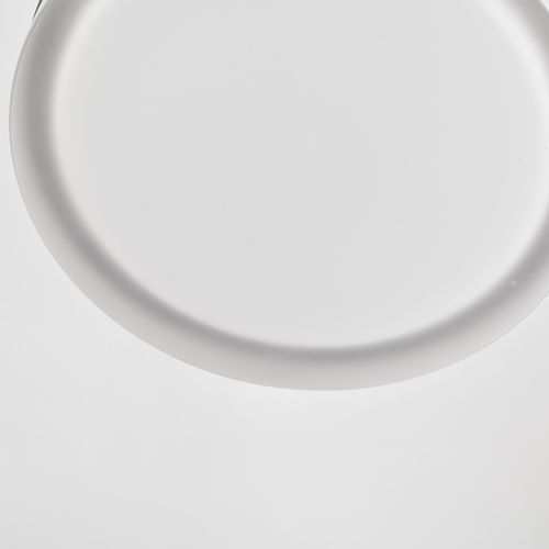Main product image of Pi 11" Flush Mount LED Fixture Black Finish w/ Etched Glass