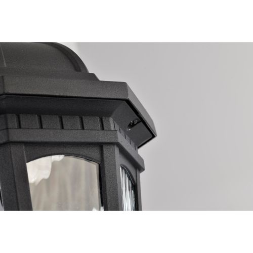 Main product image of East River Collection 1 Light Outdoor Hanging Fixture LED SMART Starfish RGBTW CCT Selectable Matte Black Clear Water Glass