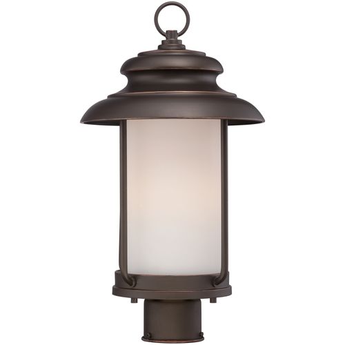 Main product image of Bethany LED Outdoor Post w/ Satin White Glass