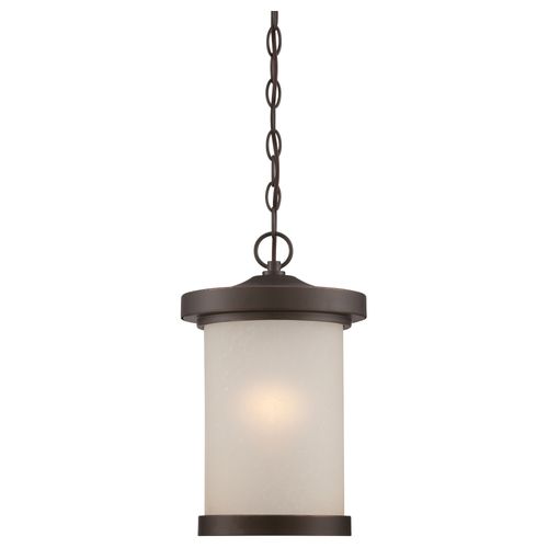 Main product image of Diego LED Outdoor Hanging w/ Satin Amber Glass