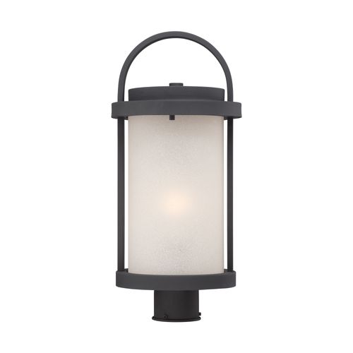 Main product image of Willis LED Outdoor Post w/ Antique White Glass