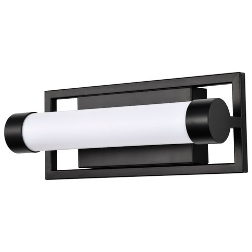 Main product image of Canal LED Small Vanity Matte Black Finish White Acrylic Lens