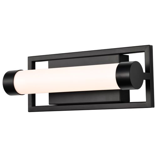 Main product image of Canal LED Small Vanity Matte Black Finish White Acrylic Lens