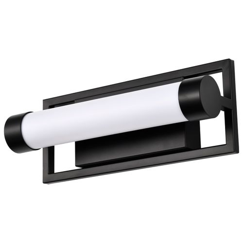 Main product image of Canal LED Small Vanity Matte Black Finish White Acrylic Lens