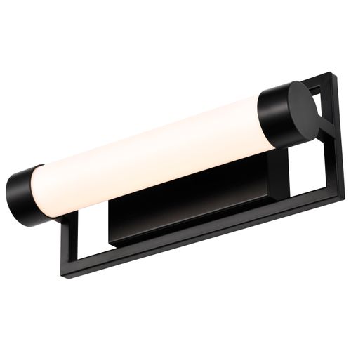 Main product image of Canal LED Small Vanity Matte Black Finish White Acrylic Lens