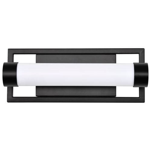 Main product image of Canal LED Small Vanity Matte Black Finish White Acrylic Lens