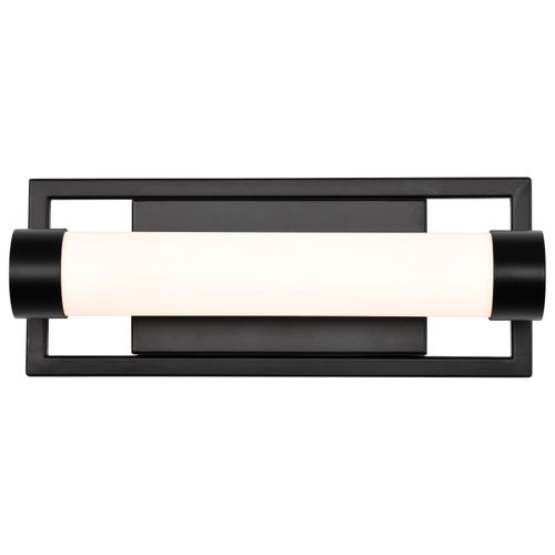 Main product image of Canal LED Small Vanity Matte Black Finish White Acrylic Lens