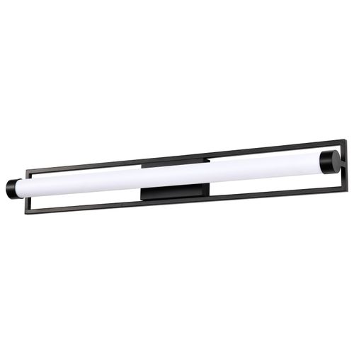 Main product image of Canal LED Large Vanity Matte Black Finish White Acrylic Lens