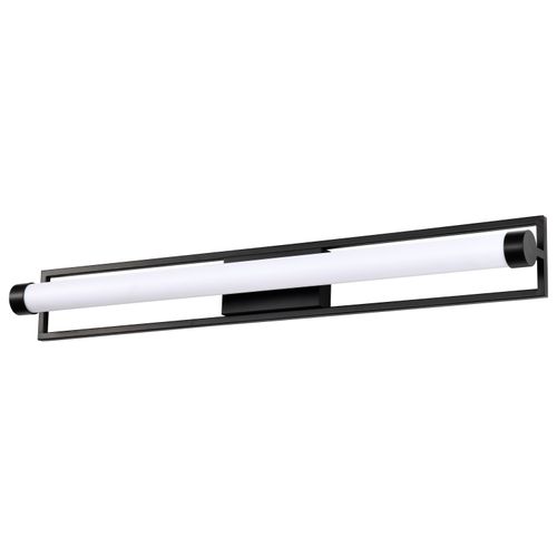 Main product image of Canal LED Large Vanity Matte Black Finish White Acrylic Lens