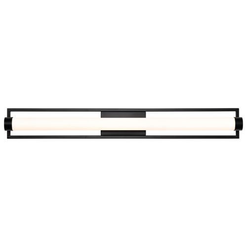 Main product image of Canal LED Large Vanity Matte Black Finish White Acrylic Lens