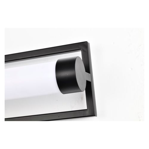 Main product image of Canal LED Large Vanity Matte Black Finish White Acrylic Lens