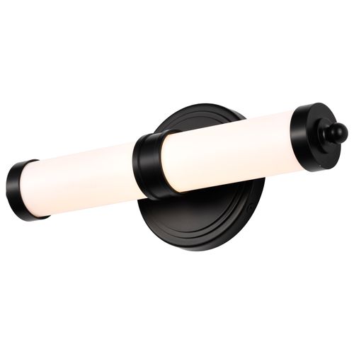 Main product image of Kagen LED Small Vanity Matte Black Finish White Acrylic Lens