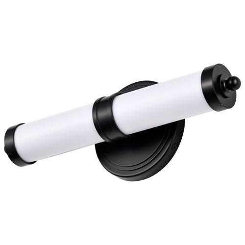 Main product image of Kagen LED Small Vanity Matte Black Finish White Acrylic Lens