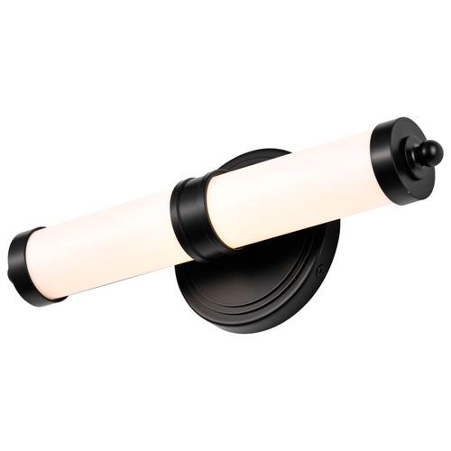 Main product image of Kagen LED Small Vanity Matte Black Finish White Acrylic Lens