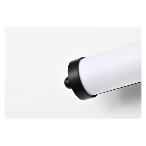 Main product image of Kagen LED Medium Vanity Matte Black Finish White Acrylic Lens