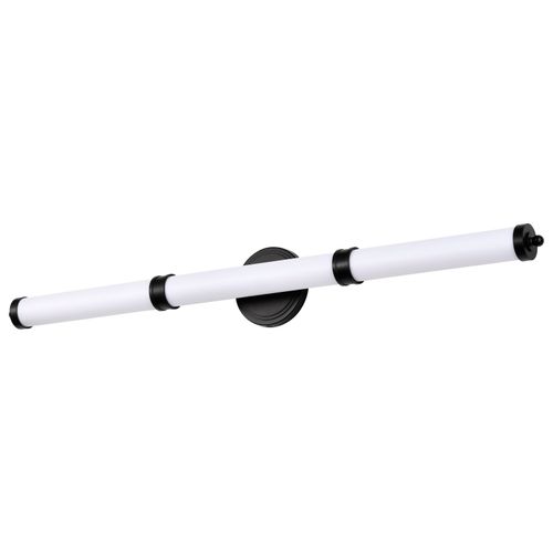 Main product image of Kagen LED Large Vanity Matte Black Finish White Acrylic Lens