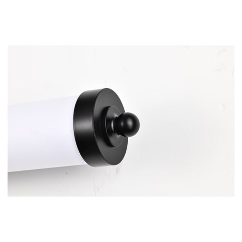 Main product image of Kagen LED Large Vanity Matte Black Finish White Acrylic Lens