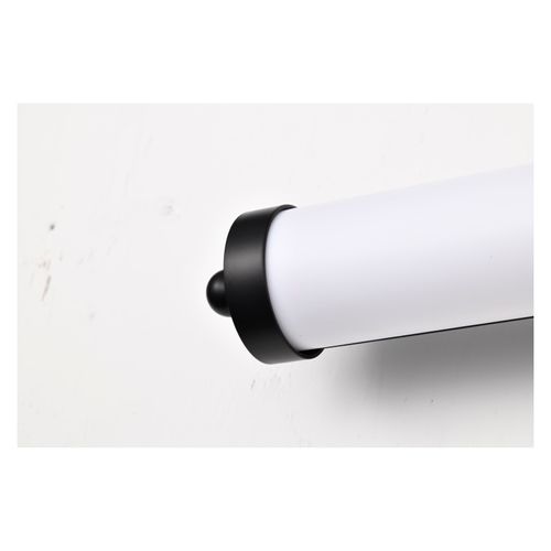 Main product image of Kagen LED Large Vanity Matte Black Finish White Acrylic Lens