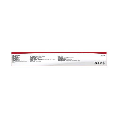 Main product image of 14W 18" LED Ceiling Wrap, Dual GFCI, 27K/30K/35K/40K/50K CCT Selectable
