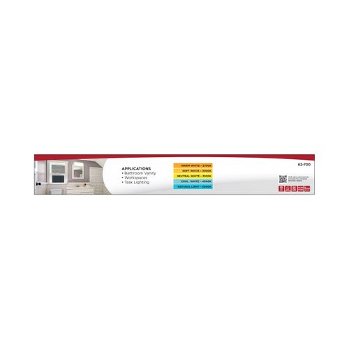 Main product image of 14W 18" LED Ceiling Wrap, Dual GFCI, 27K/30K/35K/40K/50K CCT Selectable