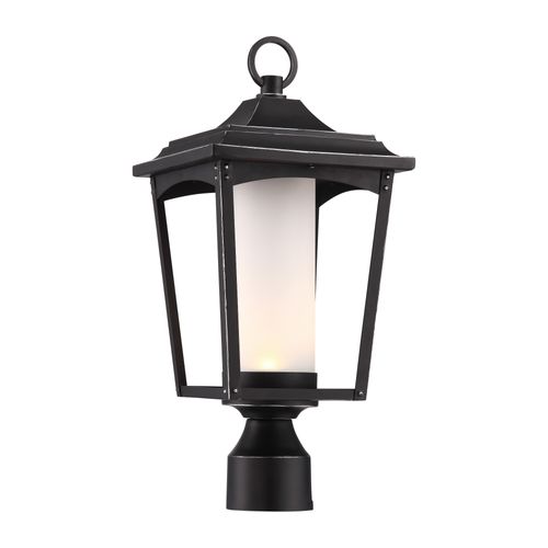 Main product image of Essex Post Lantern Sterling Black Finish