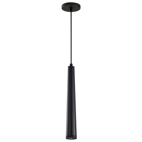 Main product image of Melrose 12 Watt 16" LED Pendant Matte Black Finish