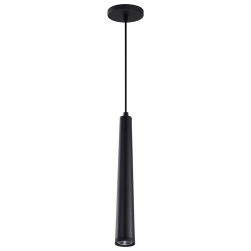 Main product image of Melrose 12 Watt 16" LED Pendant Matte Black Finish