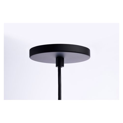 Main product image of Melrose 12 Watt 16" LED Pendant Matte Black and Brushed Nickel Finish