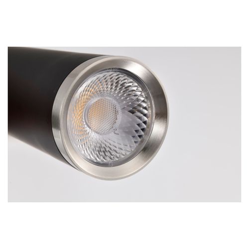 Main product image of Melrose 12 Watt 16" LED Pendant Matte Black and Brushed Nickel Finish