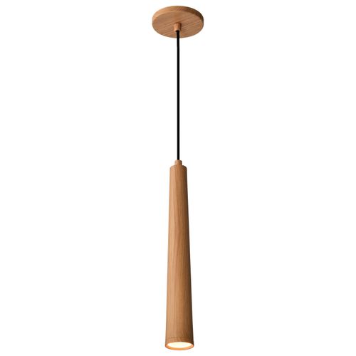 Main product image of Melrose 12 Watt, 16" LED Pendant Ash Wood Finish