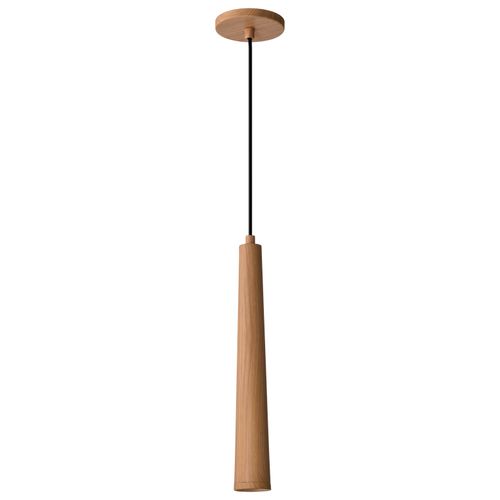 Main product image of Melrose 12 Watt, 16" LED Pendant Ash Wood Finish